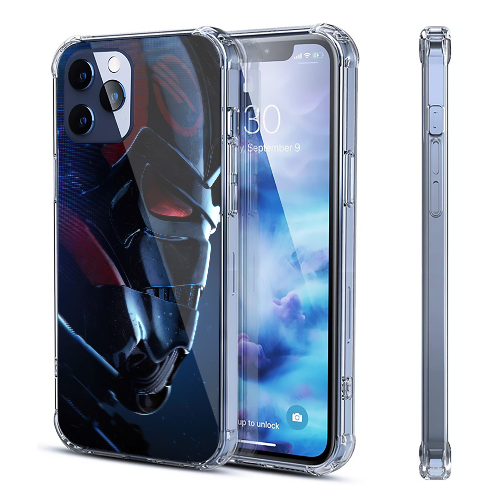 （画像用） スター・ウォーズ Star Wars 【iPhone 12シリーズ対応】透明スマホケース（クリアソフトケース）